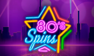 80s Spins Team Logo